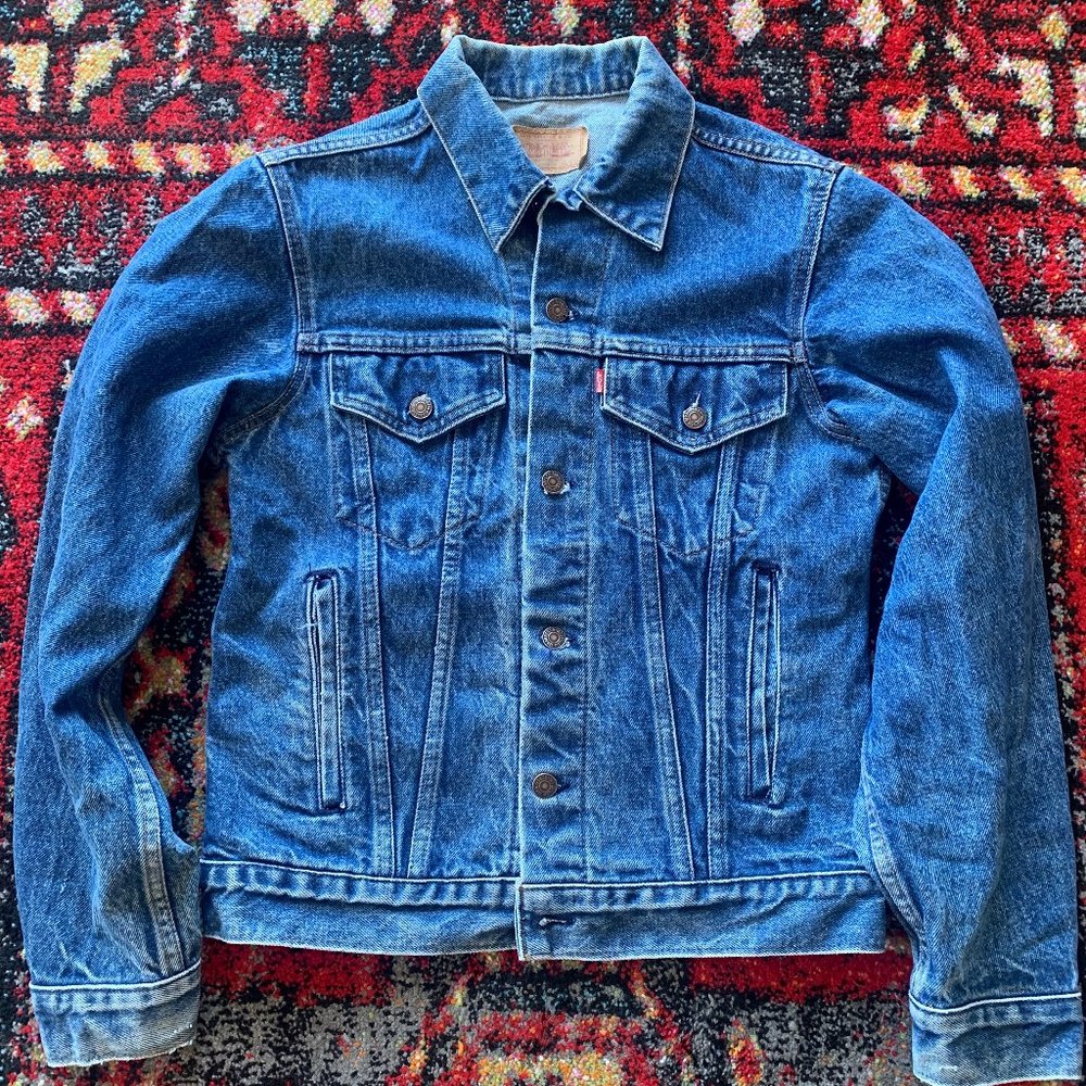 Vintage Levi Strauss Jean Jacket 70506 Blue
